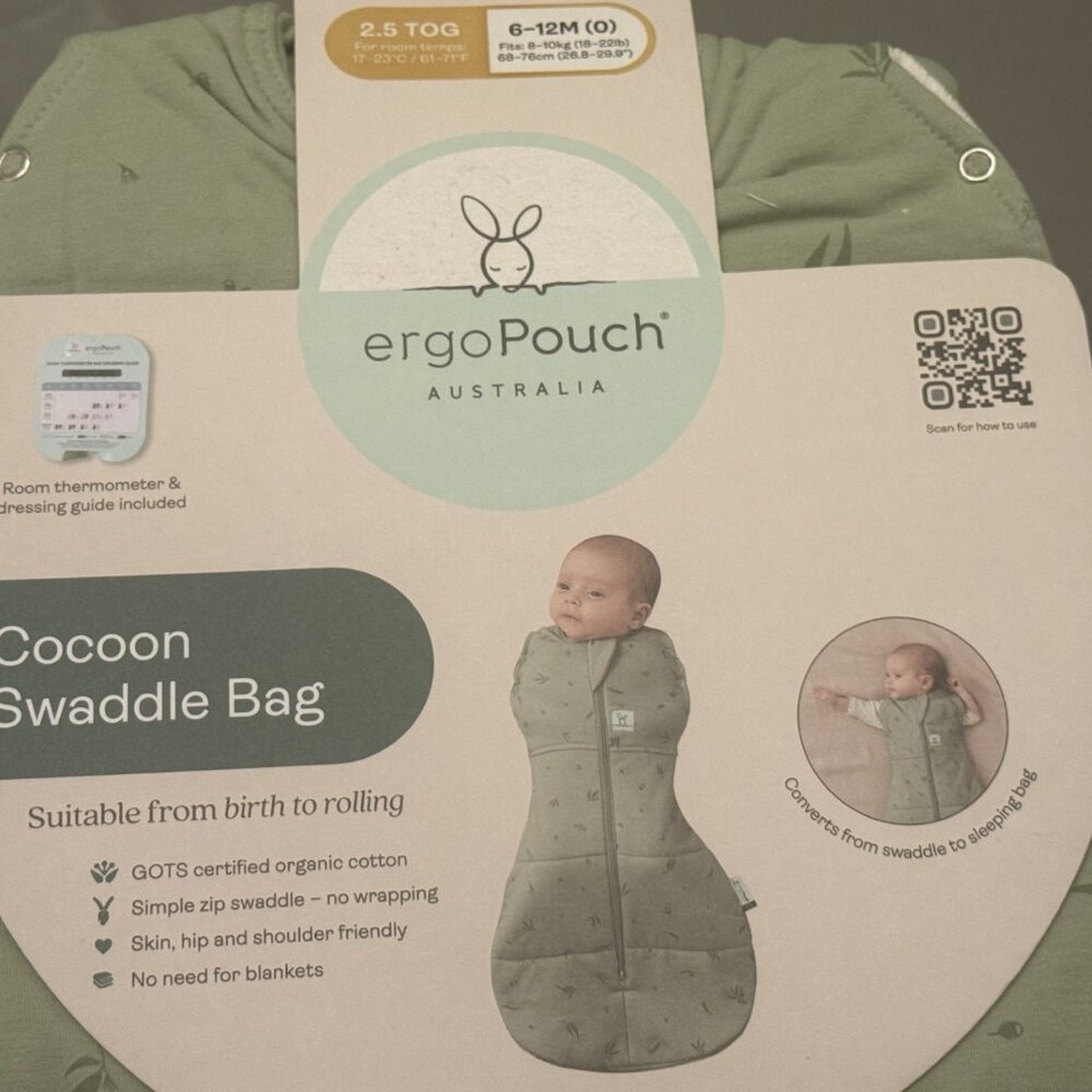 org;anic cotton baby swaddle